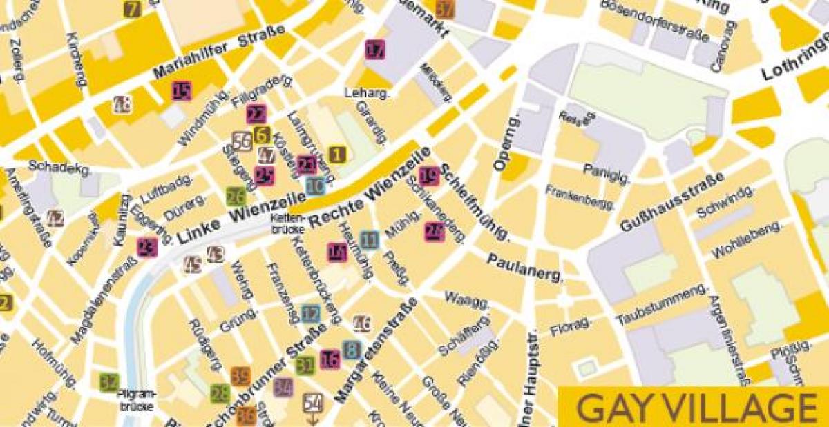 Mapa gay Vienako