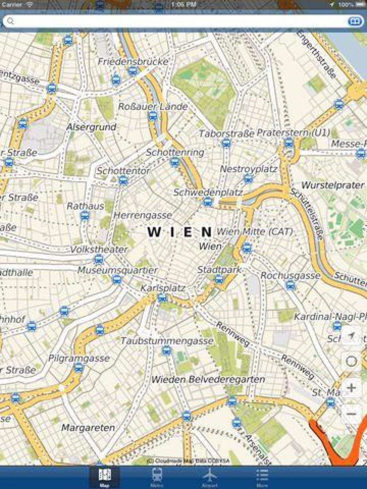 Vienako mapa app